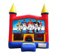 Power Rangers Bounce house 13x13 | AZ Jolly Jumpers Party Rentals